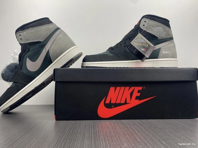 Grey Jordan High Black Gore-Tex Particle Element 1 Retro DB2889-001 0901